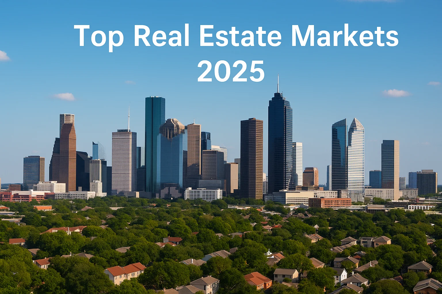 top real estate markets 2025